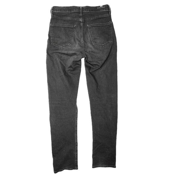 COH Citizens of Humanity Harlow Sculpt High Rise Slim Jeans Black Stretch 26 - Picture 4 of 13